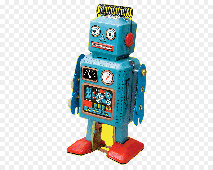 Vintage Spielzeug: Roboter und Weltraum-Spielzeug-Blechspielzeug-Roboter RoboSapien - Falt Prospekte