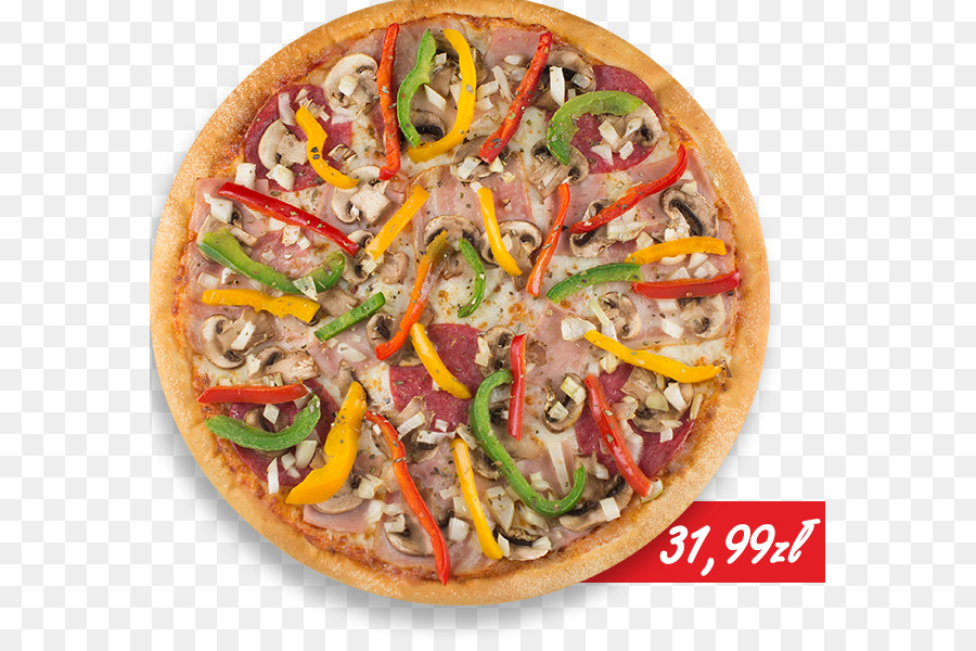 California style pizza Sicilian pizza Mediterranean cuisine, Vegetarian cuisine - Pizza