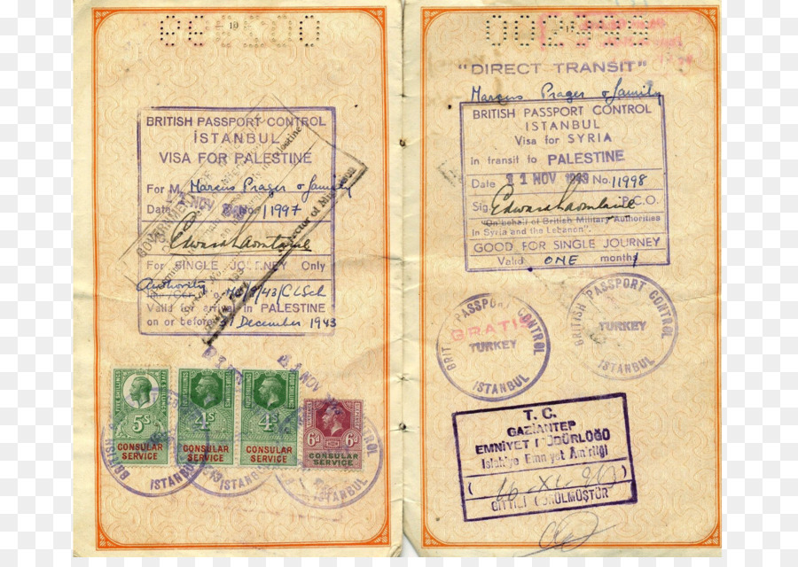 Passaporto documento di Viaggio Invasione della Polonia visto di Viaggio - passaporto di viaggio