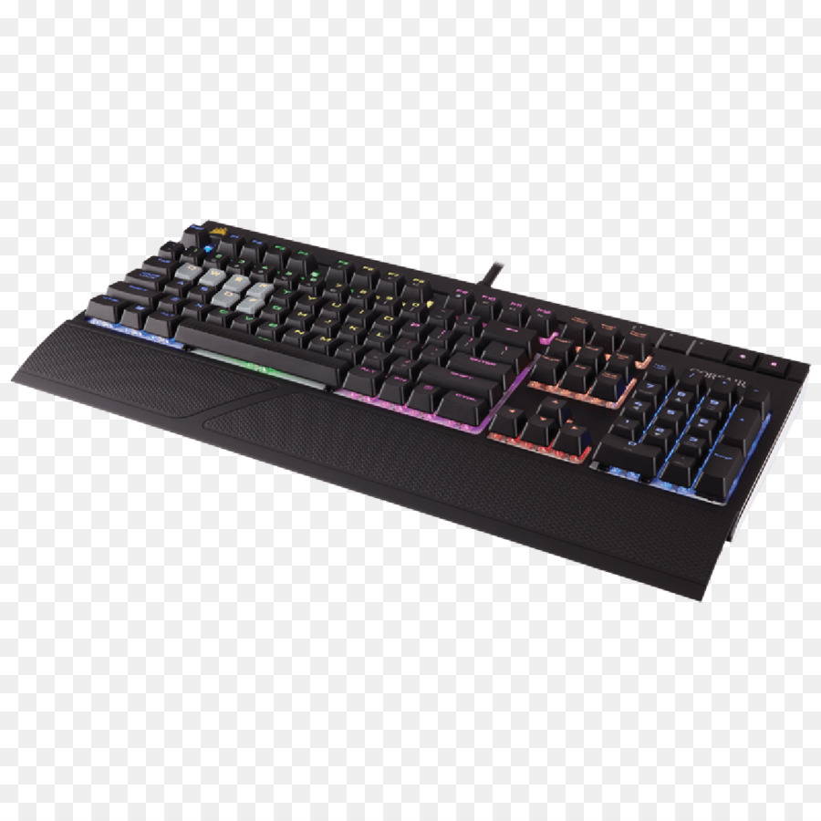 Computer Tastatur Corsair Gaming STRAFE RGB Cherry Gaming Tastatur - Kirsche