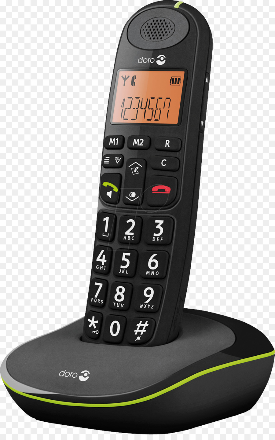 Funktion, Telefon, Anrufbeantworter Schnurloses Telefon, Digital Enhanced Cordless Telecommunications - Telefon Taste