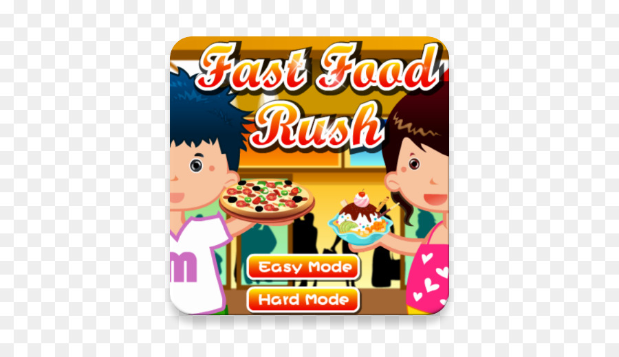 Online-Spiel Küche Junk-food - fast food Postkarte