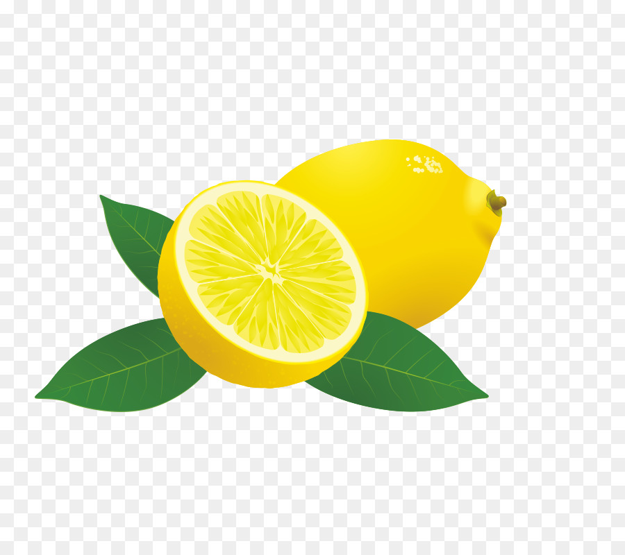 Sweet lemon persische Limette Zitrone-Limetten-drink - Zitrone cartoon