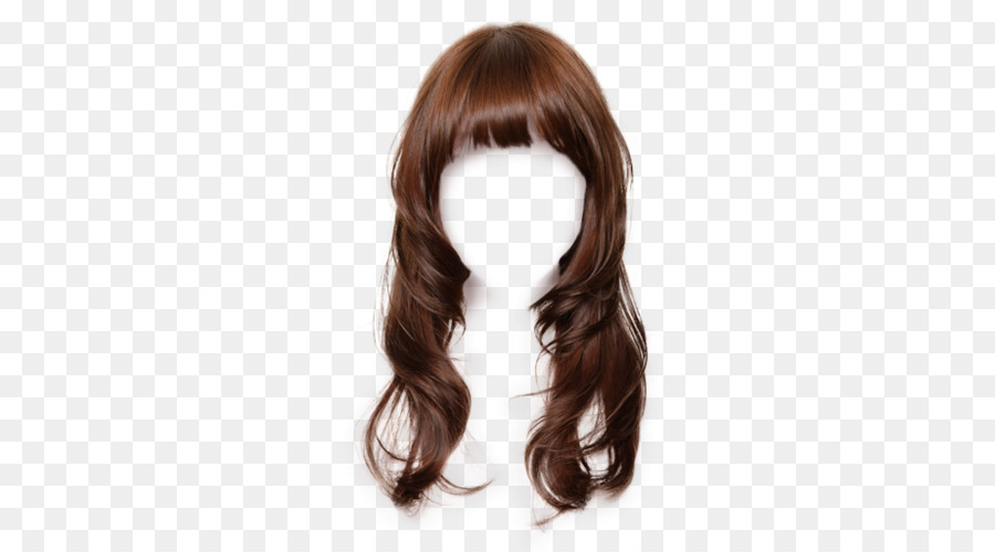 Brown Parrucca di capelli taglio di capelli Lunghi capelli colorazione dei Capelli - capelli