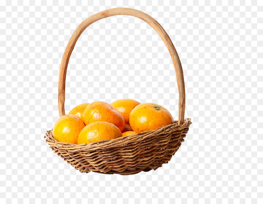Tangerine, Mandarin orange Zitrusfrüchte Obst Portable Network Graphics Clip art - Orange Korb