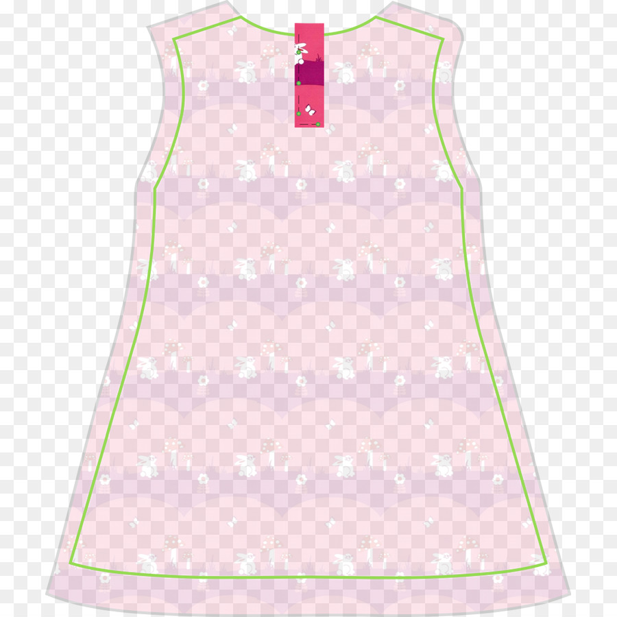 Ärmelloses shirt Oberbekleidung Kleid Pink M - lange Muster