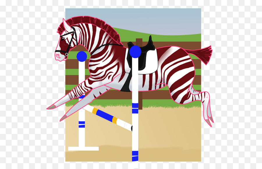 Zebra Flagge der Vereinigten Staaten-Grafik-Illustration - Night Show