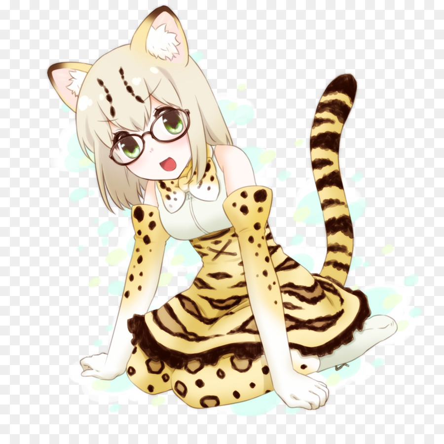 Grande gatto Tigre Figurina di Coda - gatto