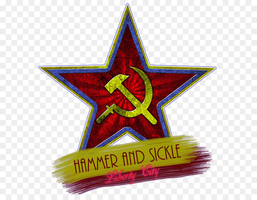 Sowjetunion Hammer und Sichel, die kommunistischen Symbolik der Rote Stern des Kommunismus - Sowjetunion