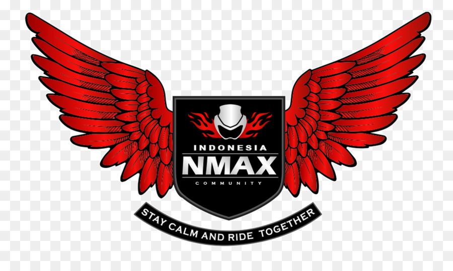 Yamaha NMAX lingua Indonesiana organizzazione di Comunità - vettore logo nmax