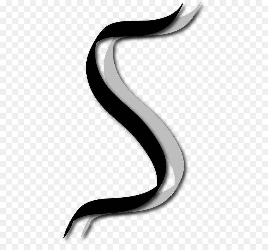 Schwarz und weiß Logo Monogramm Grafik Symbol - Symbol