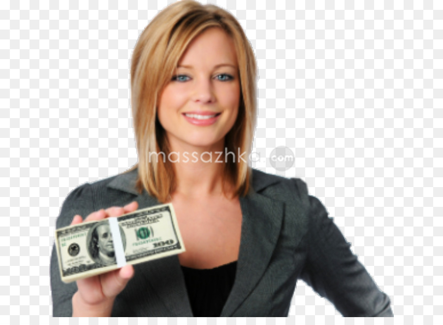 Zahltag Darlehen Amigo Envios Bargeld Geld - Frau mit Geld