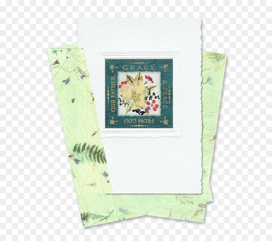 Papier Grün Picture Frames-Bild - kreative Einladungskarte