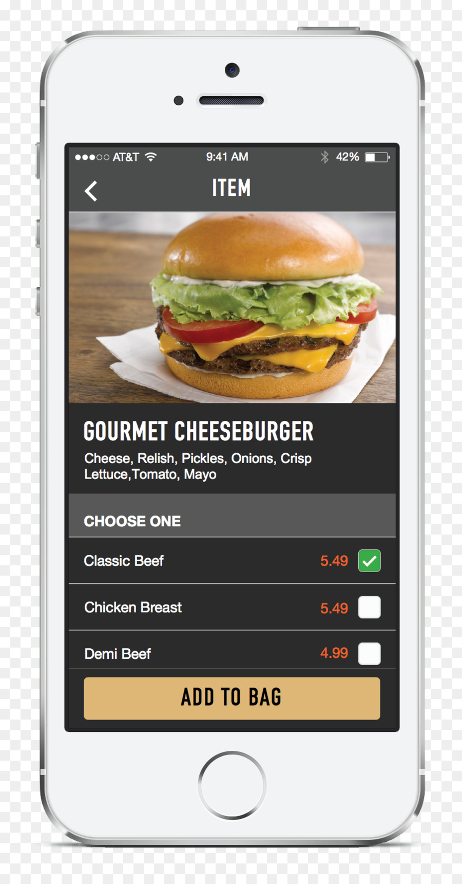 Restaurant Mobile app AppsBuilder-Mobile-Handys-Smartphone - Smartphone