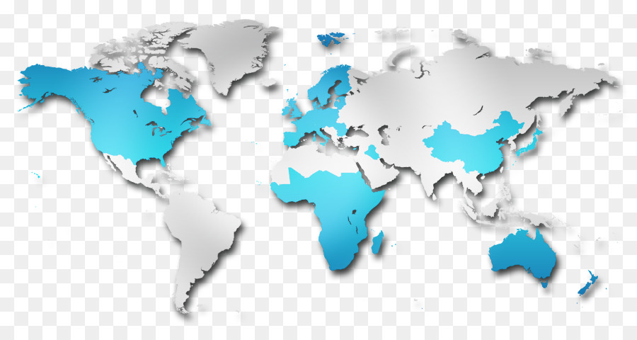 Mappa del mondo in via di Sviluppo di un paese del Terzo Mondo - mappa del mondo