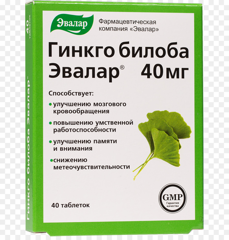 Maidenhair-Baum Evalar Glycin Tablet - Gingko biloba