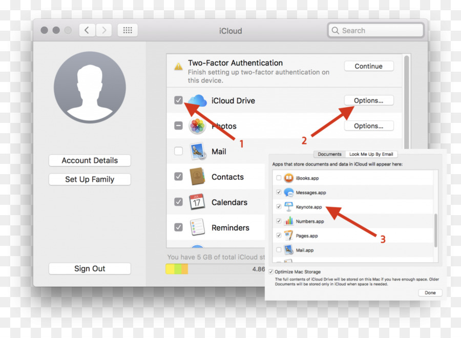 iCloud-Laufwerk, macOS-iOS-Mail - E Mail