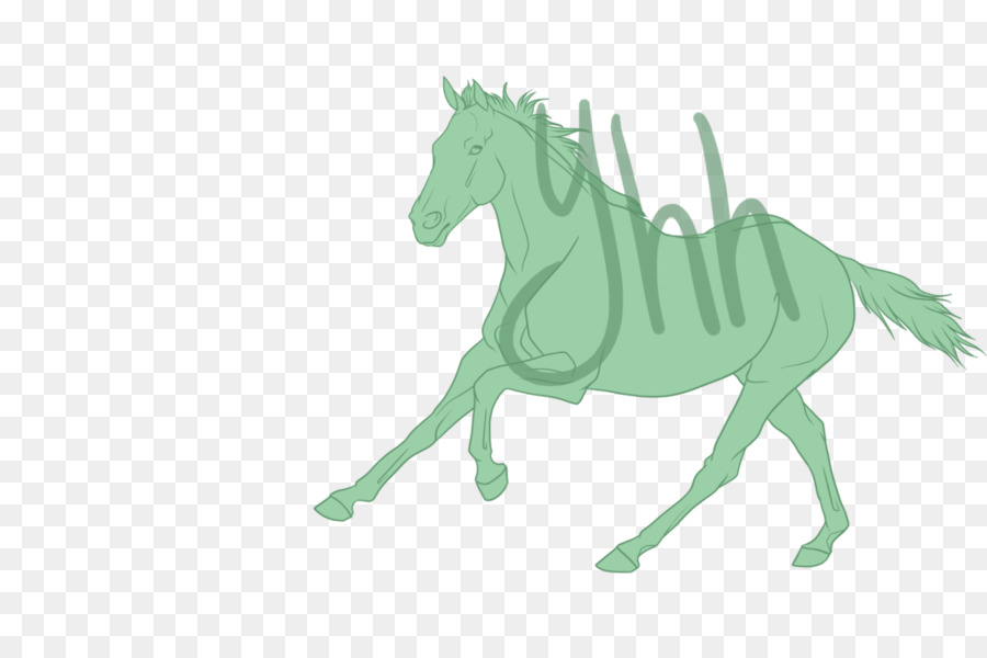 Pony Stallone Mustang Halter branco di animali - mustang