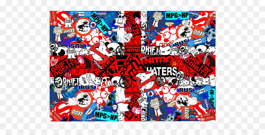 Sticker-Bomb-Desktop Wallpaper japanischen Binnenmarkt - Bombe