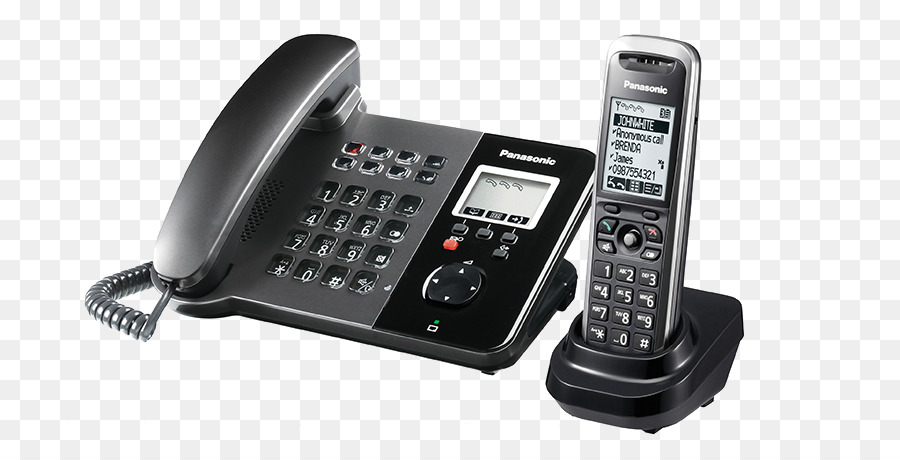 Panasonic KX-TGP550 telefono Cordless VoIP phone Digital Enhanced Cordless Telecommunications - panasonic telefono