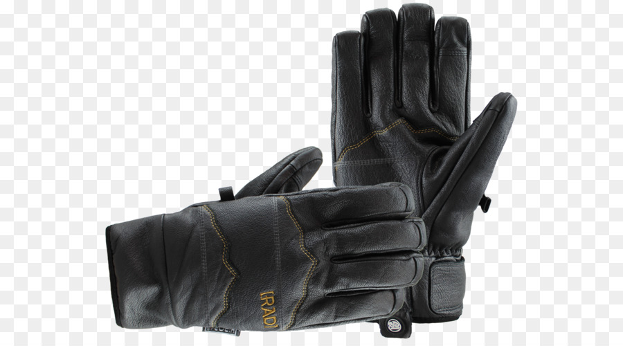 Radfahren-Handschuh Hipora Leder Lacrosse Handschuh - technische stripe