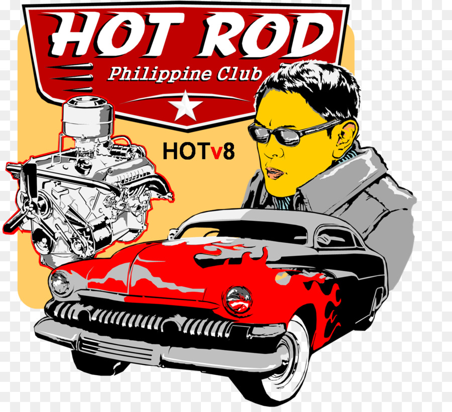 Custom car Hot rod Logo KFZ - Auto