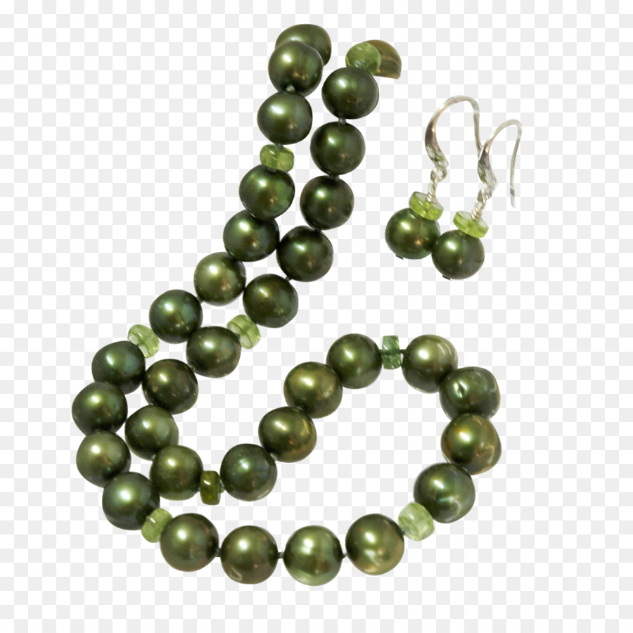 Perle Ohrring Perlen Schmuck Halskette - Schmuck