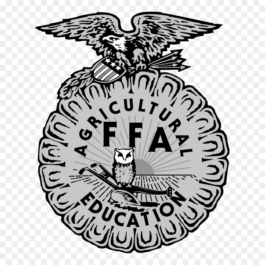 Vektor-Grafik-National FFA Organisation, Clip-art Landwirtschaft-Bild - schwarz und weiß-guns n roses-logo