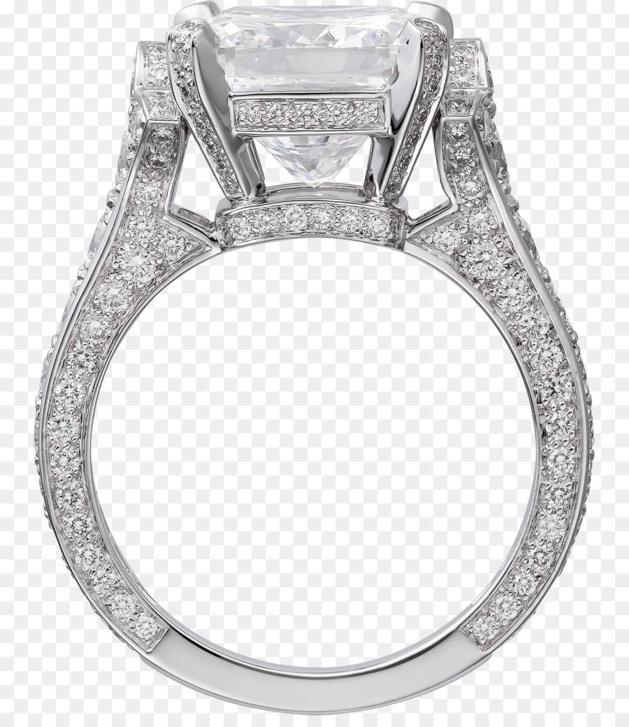 Anello Gioielli In Platino Con Diamante Brillante - anello in platino