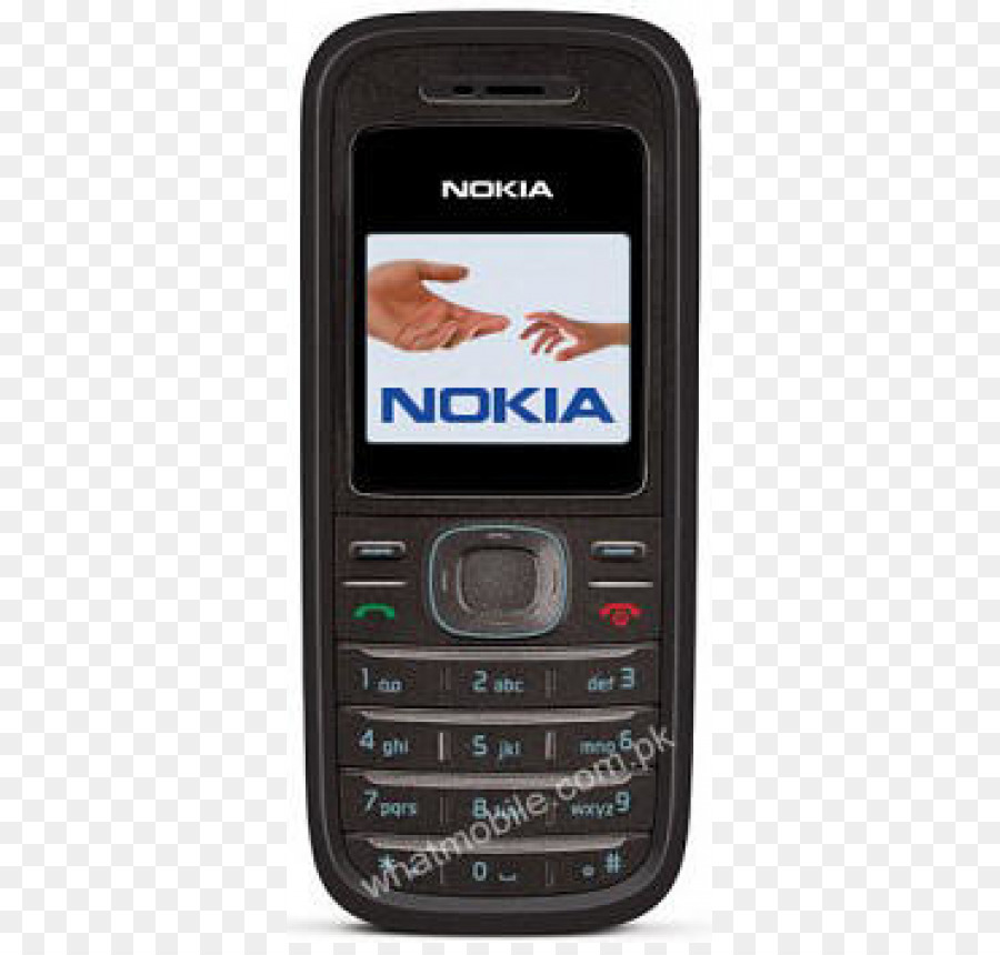 Năng điện thoại Nokia 1208 - Đen - mở Khóa - GSM Nokia 1208 SIM miễn Phí điện Thoại Di động Đen 諾基亞 - nokia điện thoại
