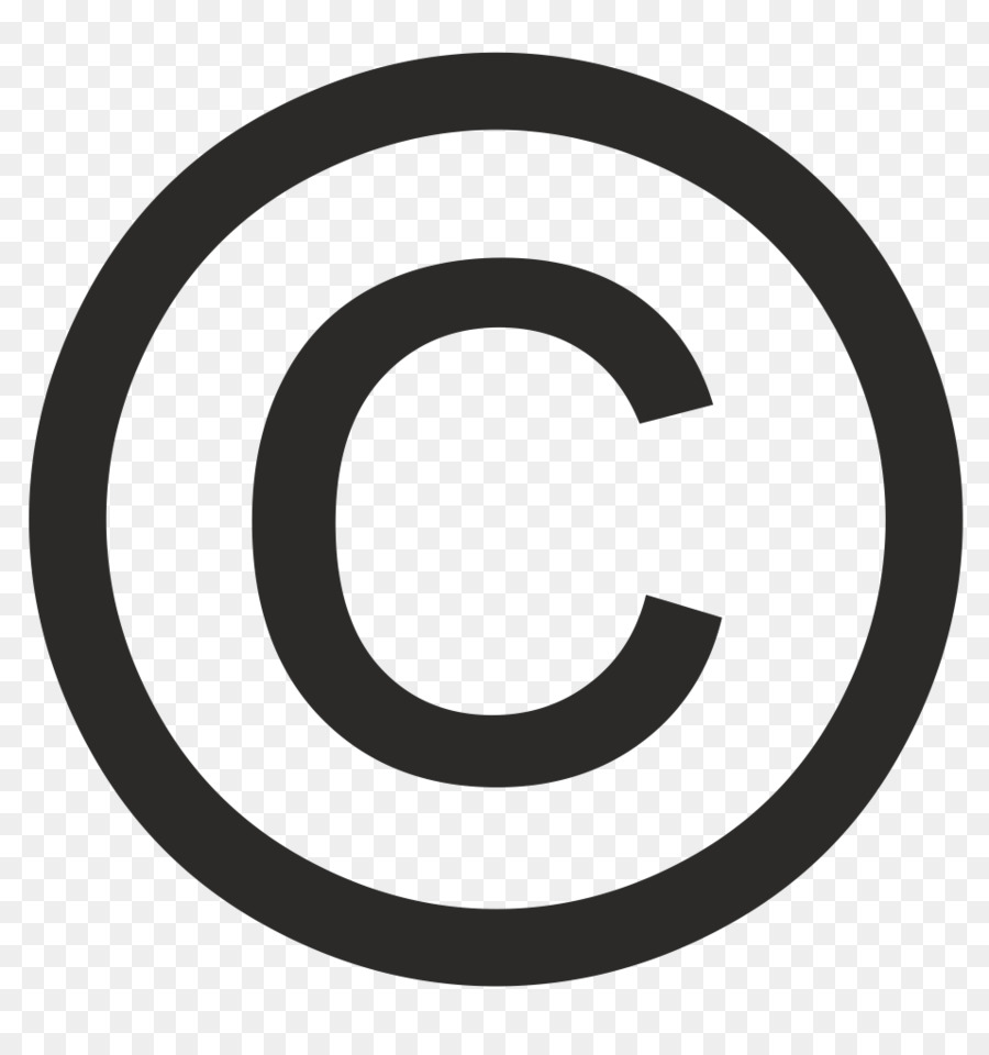 Simbolo di Copyright Marchio simbolo legge sul Copyright degli Stati Uniti - diritto d'autore