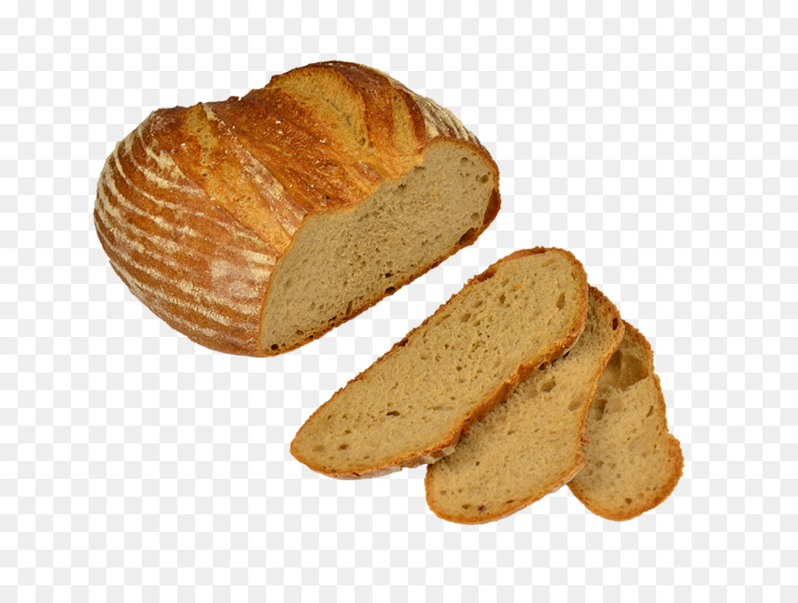 Roggen Brot Zwieback in Scheiben Geschnitten Brot, Weiß Brot, Sauerteig - Brot