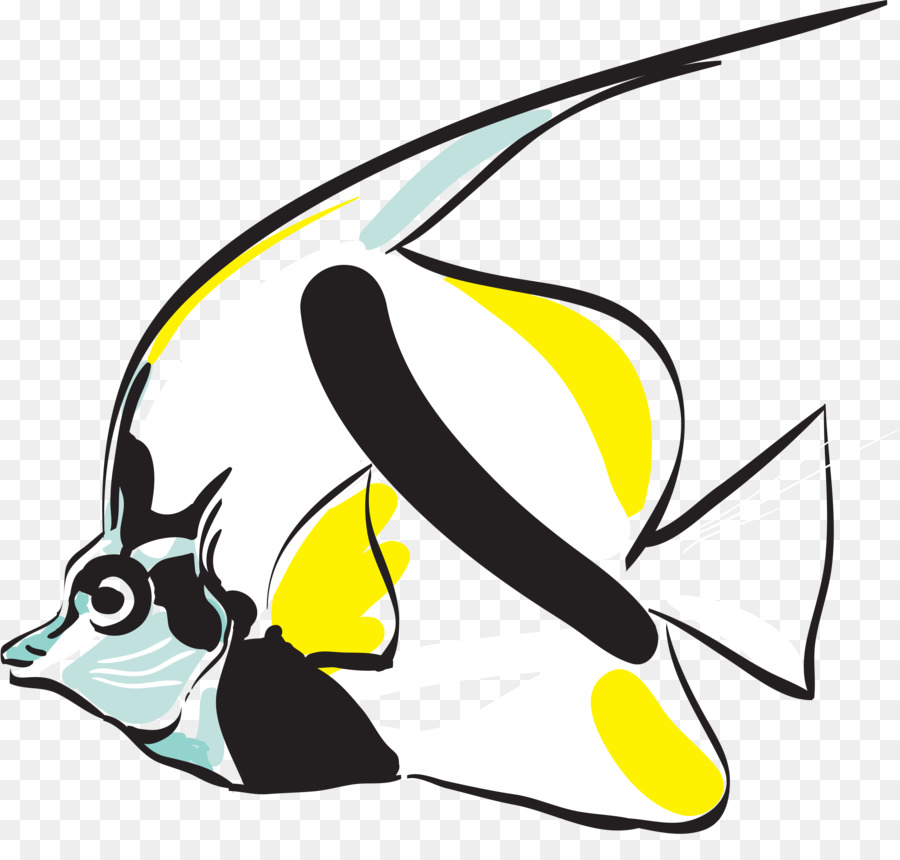 Clip-art-Portable-Network-Graphics-Fisch Insekt Cartoon - Fisch