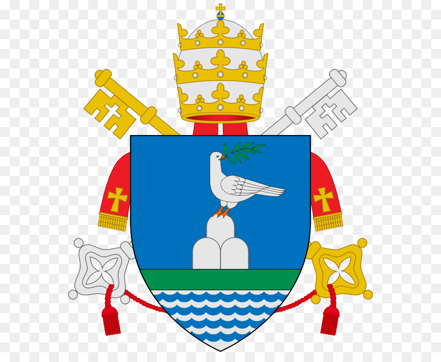 Vatikanstadt Kirchenstaat Päpstliche Wappen Papst Enzyklika - Katholische Heilige