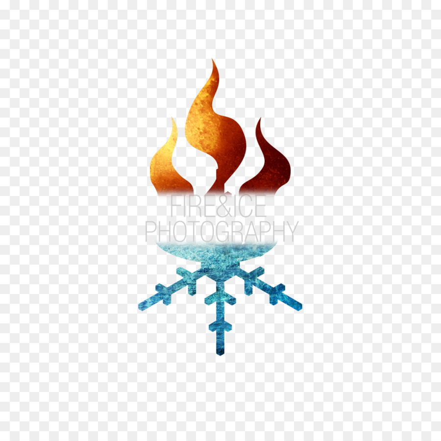 Logo Lửa Và Băng thiết kế đồ Họa - lửa và băng