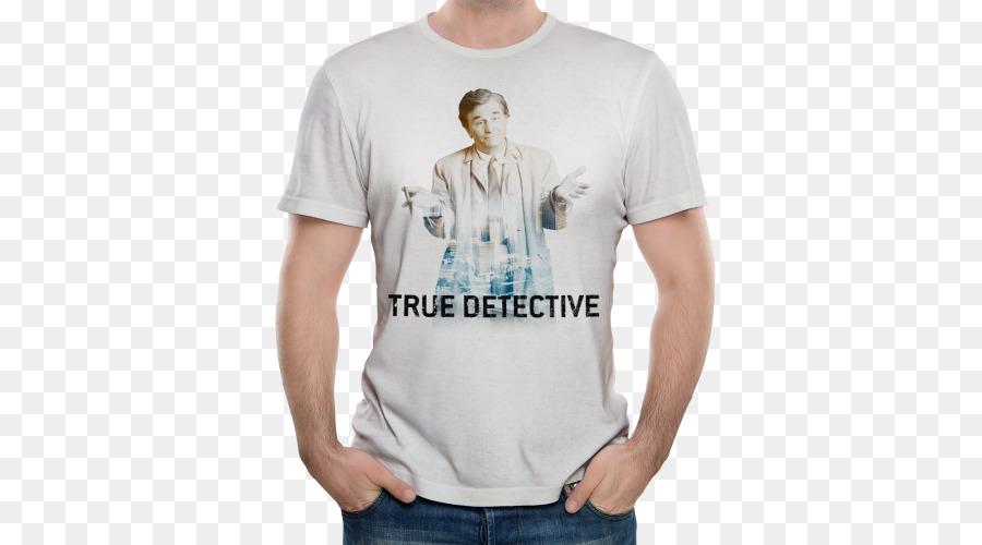 Ringer T-shirt Langarm-T-shirt Kleidung - wahrer Detektiv