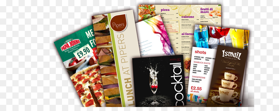 plastica Marca Prodotto - brochure del menu