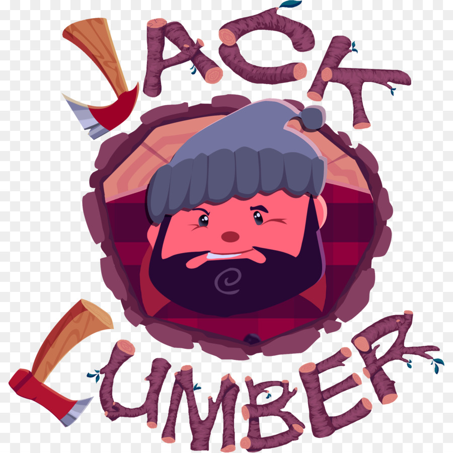 Jack Lumber Lumberjack Dyscourse Video Spiele - Holzfäller Grenze
