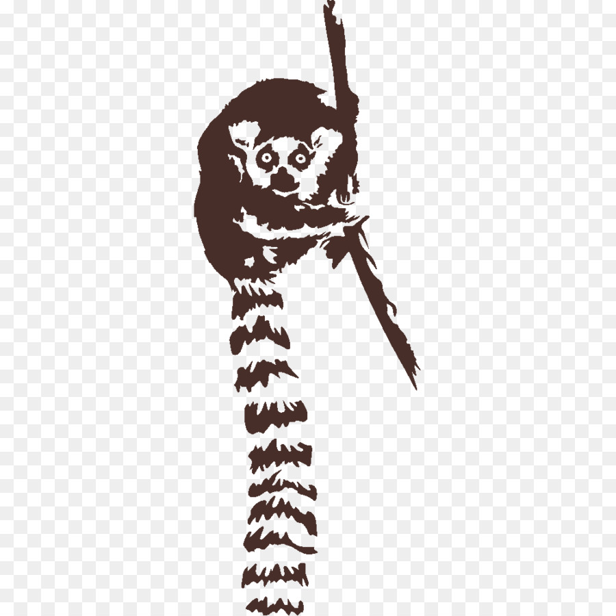 Côn Đồ Họa Chữ Lemuriformes Màng - một mảnh logo