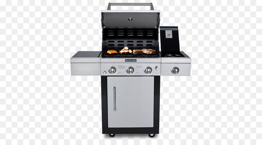 Barbecue KitchenAid 720-0787D 3 fuochi Griglia di Cottura Varia KitchenAid 2-Bruciatore a Gas Propano Grill 720-0891 - grill all'aperto