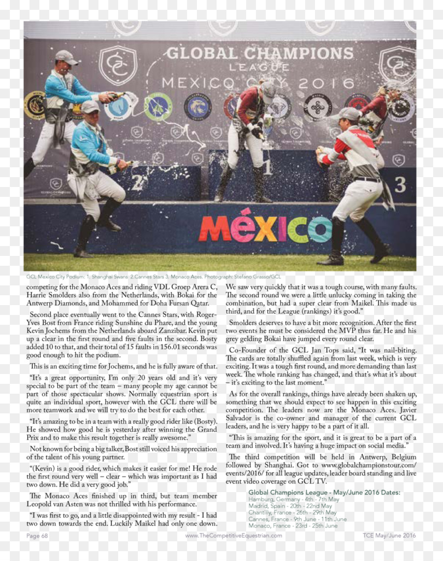 Werbung Mexiko Poster-Magazin - 5. Juni
