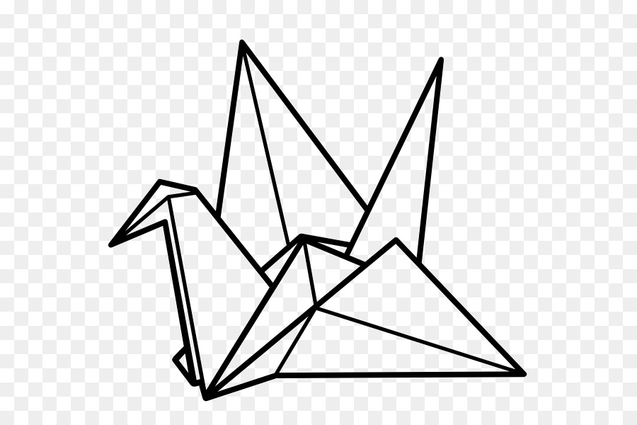Kran-Papier-Origami-Tiere Orizuru - Kran