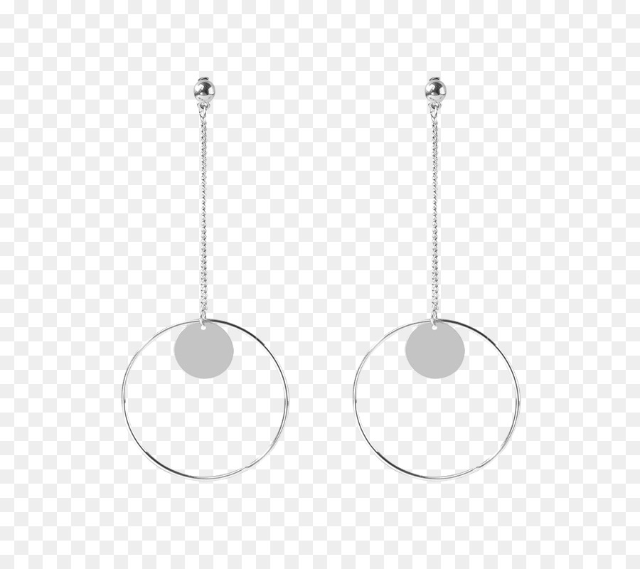 Ohrring Silber Produkt design Körper Schmuck - Kette Kreis