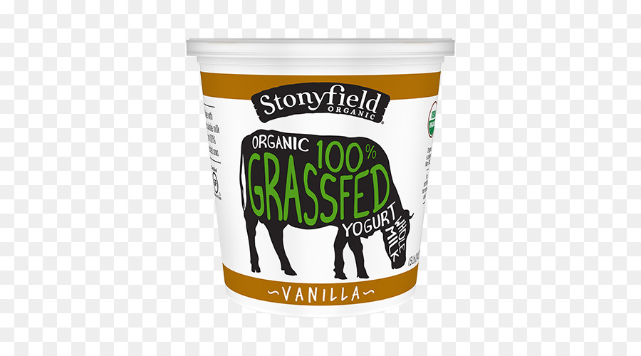 Il cibo biologico podere di Stonyfield, Inc. Yogurt yogurt greco cucina greca - stadio in erba