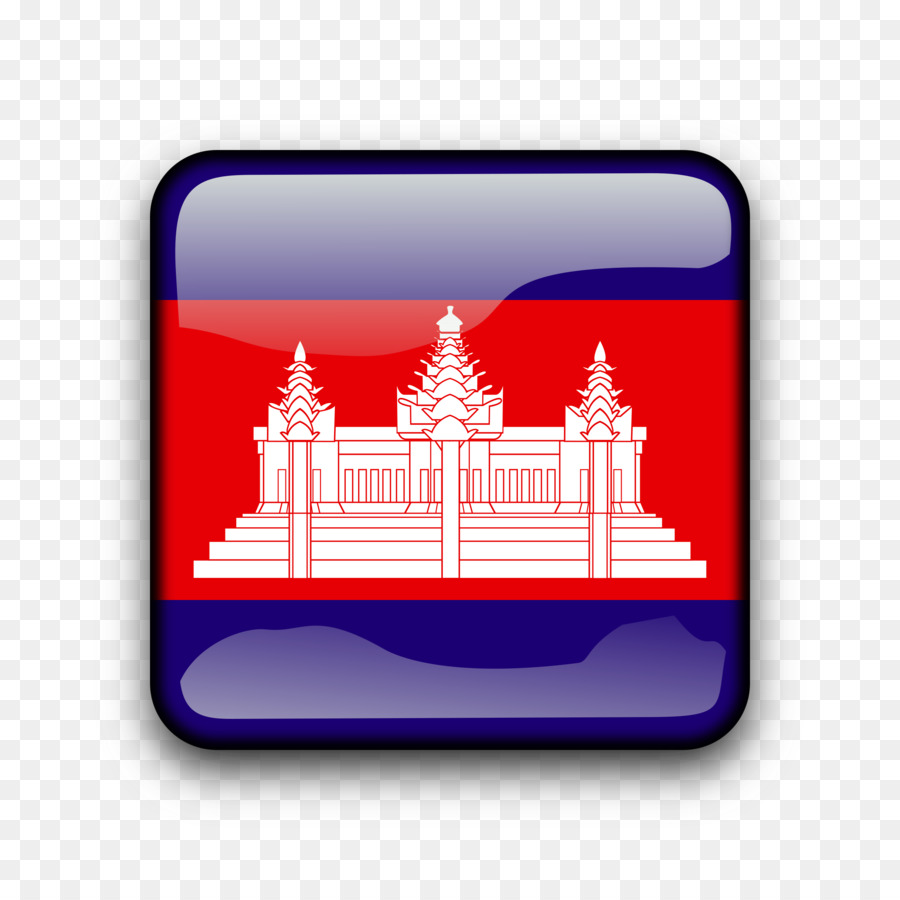 Bandiera della Cambogia bandiera Nazionale di grafica Vettoriale - bandiera
