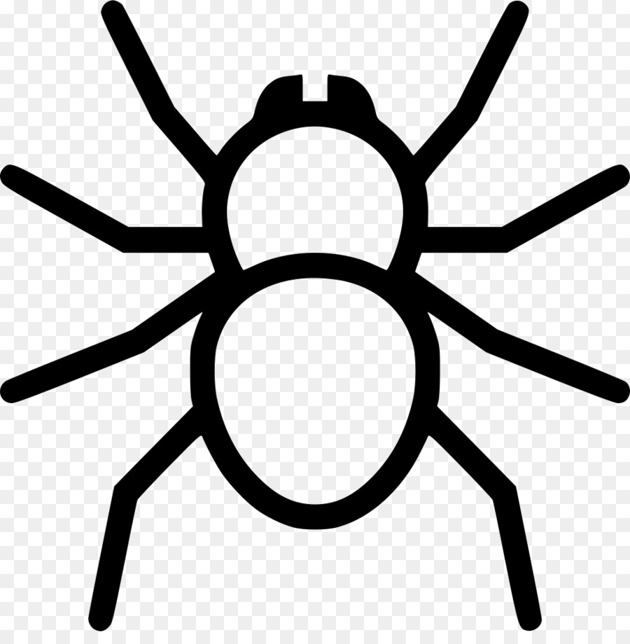 Spider Icone Del Computer Otto Gambe Artropodi - ragno