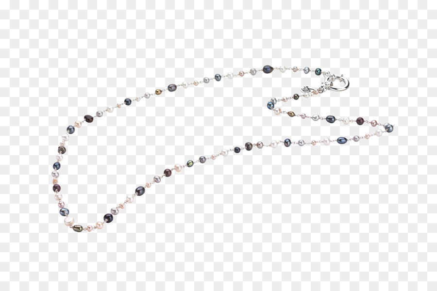 Schmuck Aroma Traum Halskette Silber Perle - Cora&internen&Urlaub;o preto