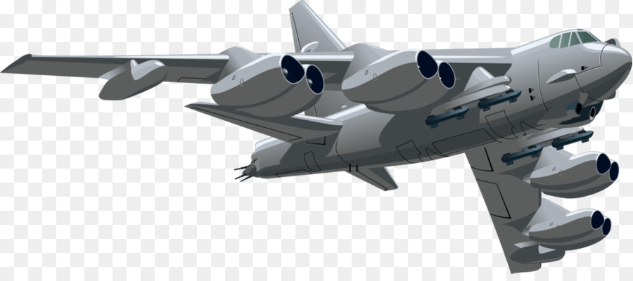 Chiếc B-52 Mỹ. máy Bay ném Bom đồ họa Véc tơ - Máy bay quân sự png ...