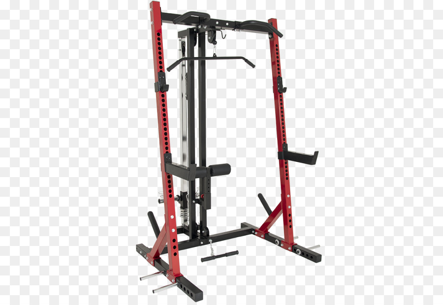 Power rack Pulldown-übung Fitnesscenter Körperliche fitness - Fitnessstudio hockt