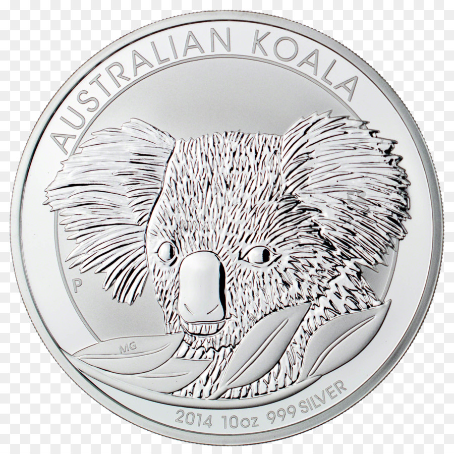 Münze Silber Australien Kookaburra Biber - Münze